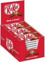 (1000g=9,09€) Nestle KitKat - Schokoriegel - 24 Riegel