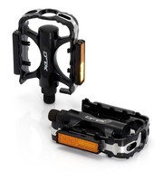 XLC Pedale PD-M02 MTB Trekking schwarz Alukörper Alukäfig Pedal CNC