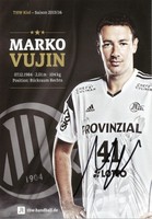 Marko Vujin  THW Kiel 2015/2016 Handball Karte signiert - 264399