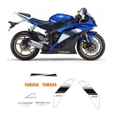 Kit déco YAMAHA YZF,R6 2008 Bleu