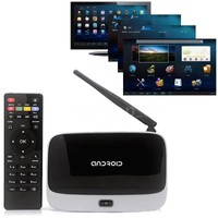 CS918 Android 4.4 TV Box Quad Core 8GB XBMC Wifi 1080P mit Fernbedienung CY3V