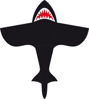 Einleiner Drachen Shark Kite 4'