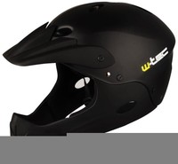 Fahrradhelm W-Tec Downhill schwarz Gr. 54-58cm, 58-62cm abnehmbares Visier Helm