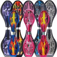  Waveboard mit Super LED-Rollen oder Speed-Rollen, Wave Board +Waveboardtasche