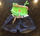 US Polo Assn Toddler Girls Romper One Piece 2T