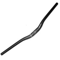 Zoom Riser Bar Fahrrad Lenker 31,8 mm, 680 mm breit, 30 mm Bauhöhe schwarz matt