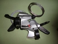 Schalthebel  Shimano  3 / 9 fach  SL-M 370 silber