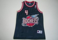 Houston Rockets #4 Charles Barkley Champion NBA Jersey Trikot Größe 40 - M