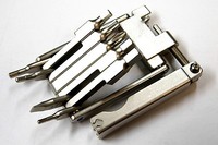 Multitool Faltwerkzeug Fahrrad Inbus Torx Kettennieter Speichenspanner Kreuz