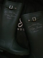 PEPE JEANS  coole Gummistiefel Gr.37  - Grün °Neu°