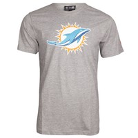 New Era Basic Shirt - NFL Miami Dolphins grau