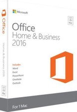 *NEW SEALED* Microsoft Office 2016 Home & Business for MAC