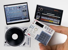 Akai MPC 2000, TR-808, Technics SL1200, EMU SP1200 sampler MAGNET SET