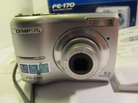Olympus FE-170 6.0 MP Digital Camera - Silver