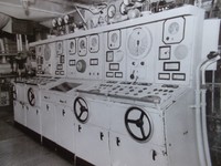 AK Rostock-Schmarl Traditionsschiff Typ"Frieden" Maschinenraum