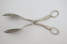 New listing
Vintage Sheffield England Silver Plated Salad Serving Tongs Hallmark Crown w/ El
