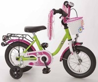 Bachtenkirch Kinderfahrrad 12 Zoll DREAM CAT hellgrün / purpur NEU 410-DC-93