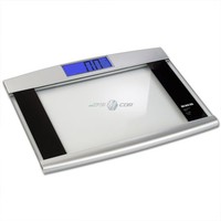 EKS Personenwaage Digital Senioren Körperwaage Waage Glaswaage XL Display 200kg