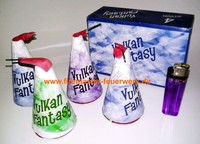 4 Fantasy Vulkane - Hochzeit Kinder Geburtstag Party Knaller Feuerwerk Silvester