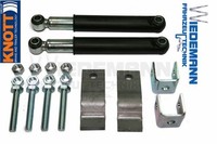 Knott Achse Stoßdämpfer Achsstoßdämpfer Anhängerstoßdämpfer für Tempo 100 km/h