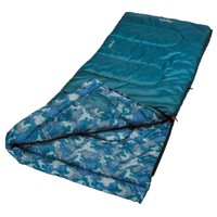 Coleman Kid Camo 45 Youth Camping Rectangular Sleeping Bag 2000019647