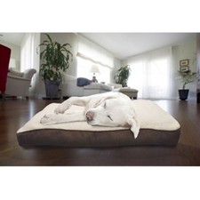 Orthopedic Dog Bed with Removable Cover for Medium Pets Overstuffed Washable New