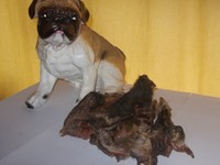  Rindernasen    5  Stück getrocknet  Leckerli 500 gr