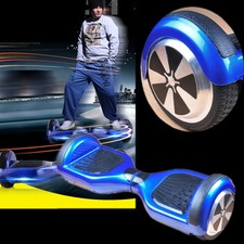 Smart Self Balancing Electric Unicycle Scooter 2 Wheels Drifting Blue Accurate A