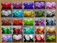 P0-180 Crackle Crack Crash Glasperlen Glas Perle 4mm 6mm 8mm 10mm 12mm