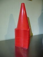 20 flexible Pylonen Pylone Kegel Hütchen