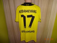 Borussia Dortmund Original Puma Trikot 13/14 "EVONIK" + Nr.17 Aubameyang Gr.XXL