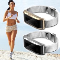 NEU Smart Armband Uhr Schrittzähler Laufen Wandern Kalorienzähler Sport Tracker