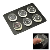 GEL Hühnerauge Schutz Zehen Füße Schwielen Hallux Zehenschutz 6er Set 