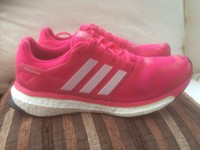 Adidas Energy Boost Pink Trainers Size 7 UK Womens