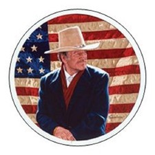JOHN WAYNE ENVELOPE SEALS, AMERICAN FLAG.......FREE SHIPPING