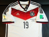 DFB Deutschland Heim Trikot Götze Germany Jersey Home Shirt WM Finale 2014 Gr. M