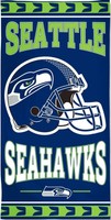 Seattle Seahawks,NFL Football Strandtuch,Badetuch Beach Towel,Helm Design