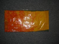 leichter Loop Schal grün gelb orange Blumenmuster neu OVP Geburtstag Geschenk