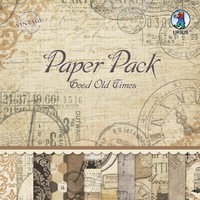 URSUS Vintage Paper Pack "Good Old Times" 27 Blatt 30,5x30,5cm Scrapbook Papier