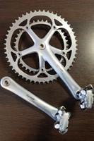vintage rennrad kurbel campagnolo chorus 172,5mm crank set 52/39 9-fach