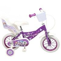 12 Zoll Kinderfahrrad Mädchen Fahrrad Disney Princess Sofia 3 4 5 Jahre neu