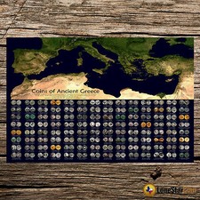 Coins Of Ancient Greece - Coin Wall Poster
