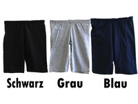 Damen Radler Hose, in schwarz, blau, grau, Gr. S, M, L, XL, XXL