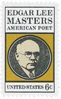 Edgar Lee Masters 6 cent stamp Edgar Lee Masters 6 cent stamp