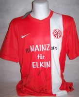 FSV Mainz 05 Sondertrikot signiert von der Mannschaft, Gr.XL