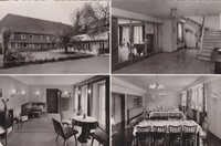 AK Ruhrgebiet Herne Wanne Eickel Johannes Krankenhaus Schwesternheim (fleckig)