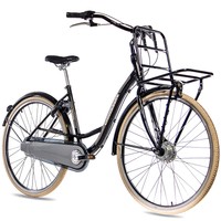 28" ZOLL CITYBIKE VINTAGE CITYRAD DAMENRAD CHRISSON VIVERO mit 3G NEXUS schwarz