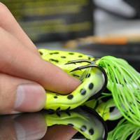 Frog Lure Fishing Tackle Top Topwater Pesca Simulation Kunstköder-Frosch-Köder