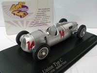 Minichamps 400360014 # AUTO Union Typ C Ungarn GP 1936 No.14 " Varzi " 1:43  NEU