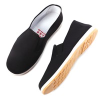 TaiChi/Tsun/KungFu Schuhe Herren Hausschuhe Freizeitschuhe schwarz